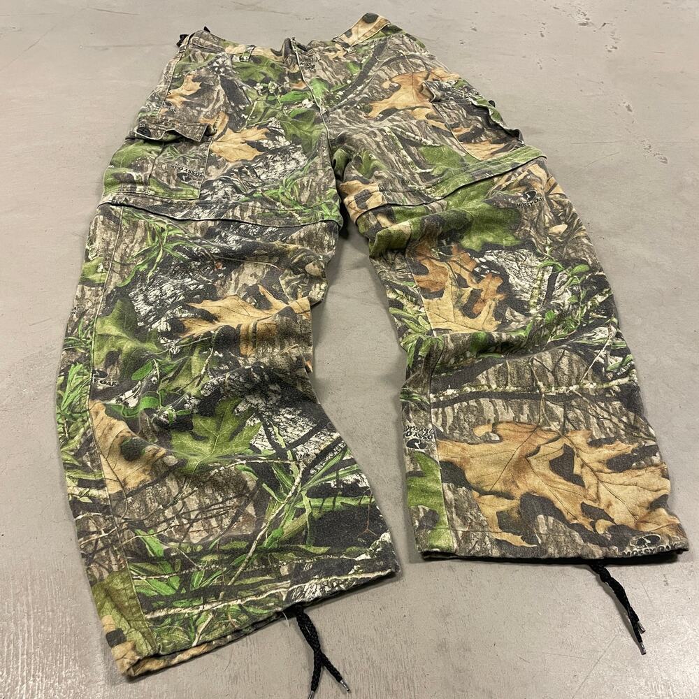 vintage 90s baggy modular Realtree camo cargo pants 32x31